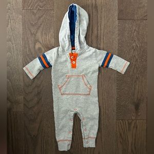 Hatley Baby Boy's Size 3-6 month Hooded One Piece Playsuit